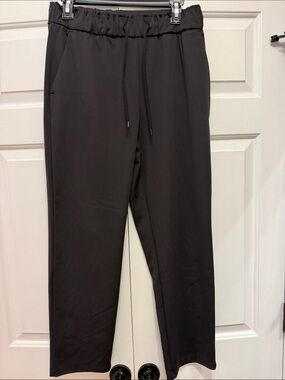 Hilary Radley Black Drawstring Jogger Pants